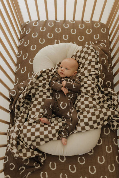 Forever French Baby - Bamboo Zip Pajamas | Giddy Up