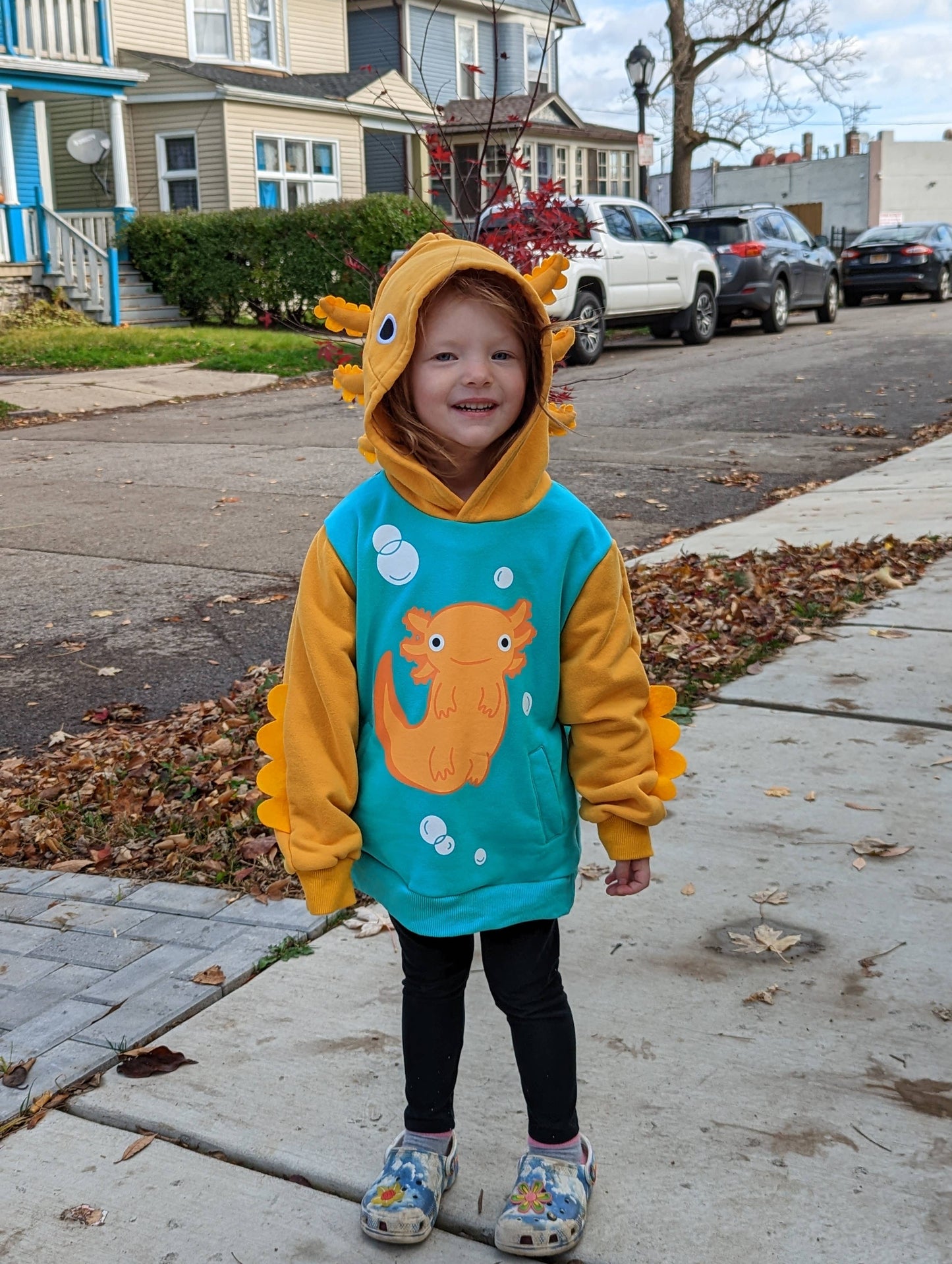 Axolotl 3D Hoodie