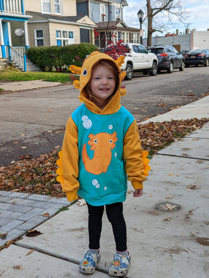 Axolotl 3D Hoodie