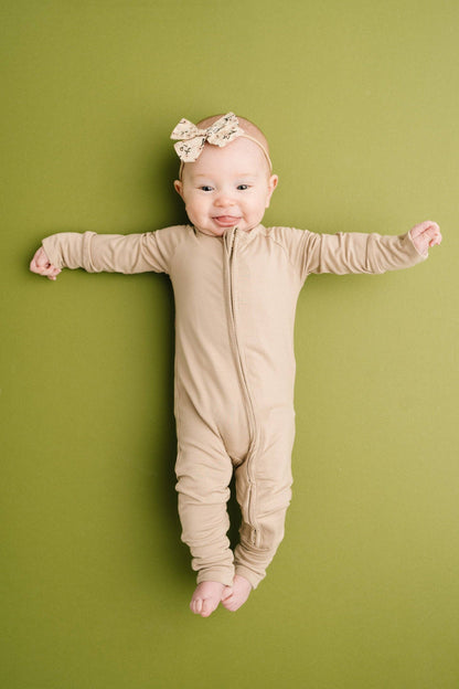 Little One Shop - Sandstone Bamboo Sleeper