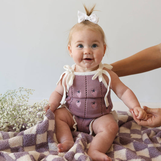 Forever French Baby - Knit Ruffle Romper | Matilda