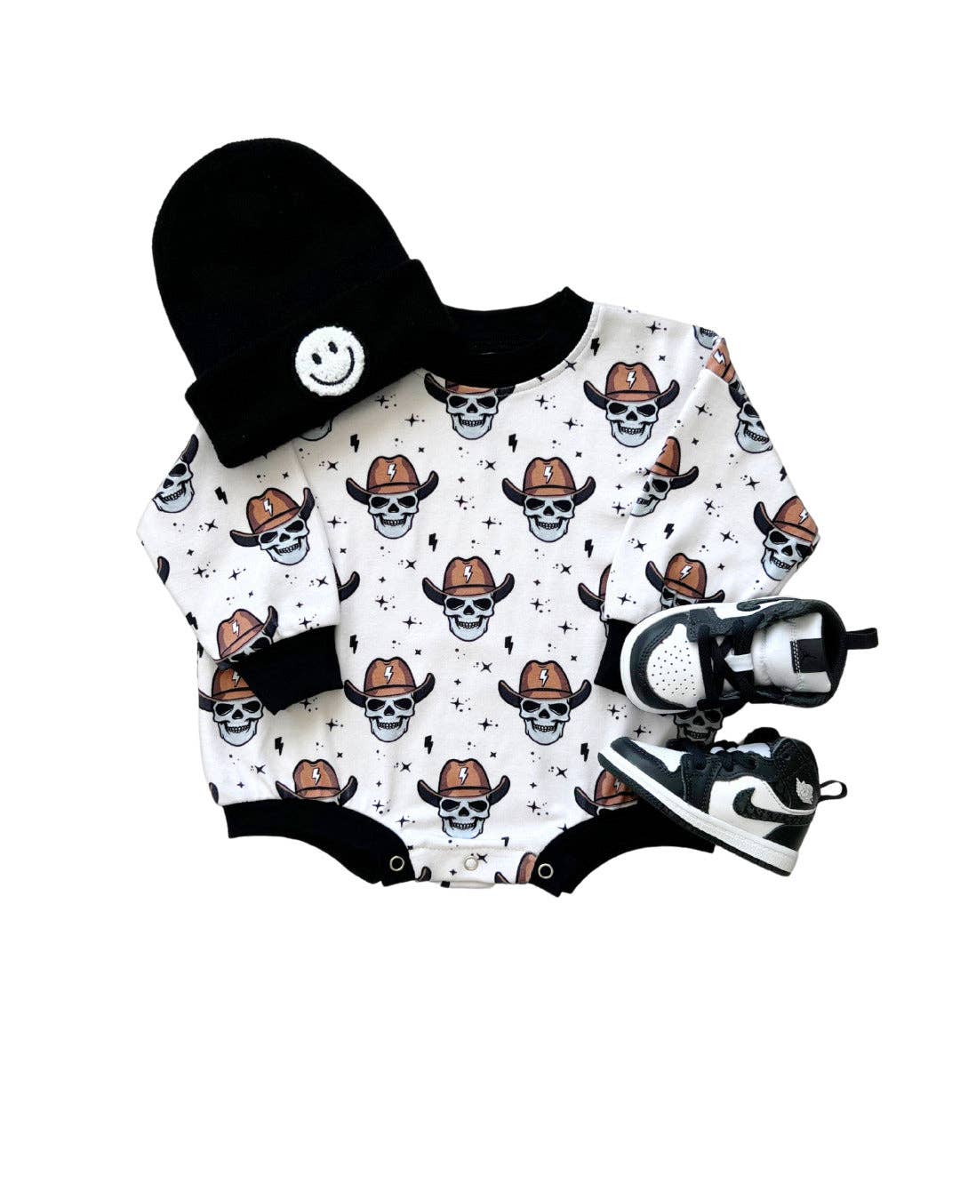 Lucky Panda Kids - Bubble Romper | Bolt Cowboy