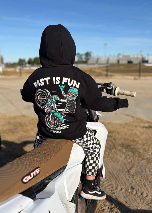 Little Trouble - Fast is Fun Hoodie