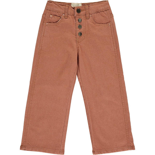 Vignette - Hayden wide leg pants: Rust