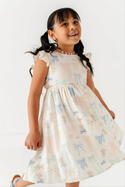 Garden Bows | TIE-BACK DRESS