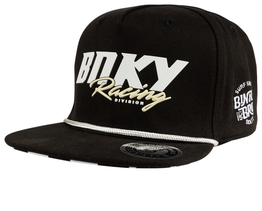 BinkyBro - BNKY Racing Hat: Black / Standard Fit