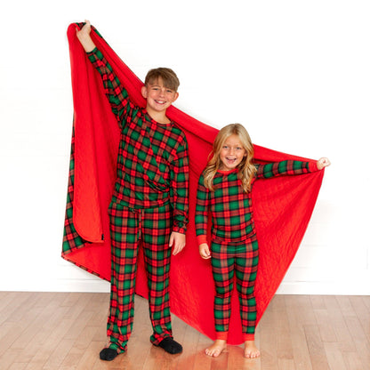 millie + roo - LONG SLEEVE 2 PIECE SETS- Classic Tartan