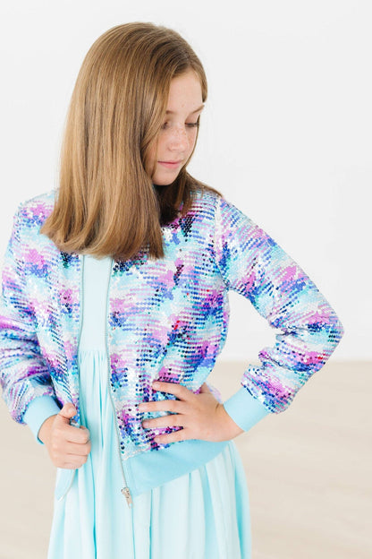 Mila & Rose - Mermaid Flip Sequin Jacket: 2T
