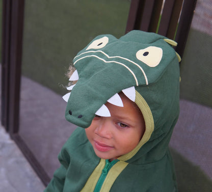 Alligator Spikes 3D Hoodie