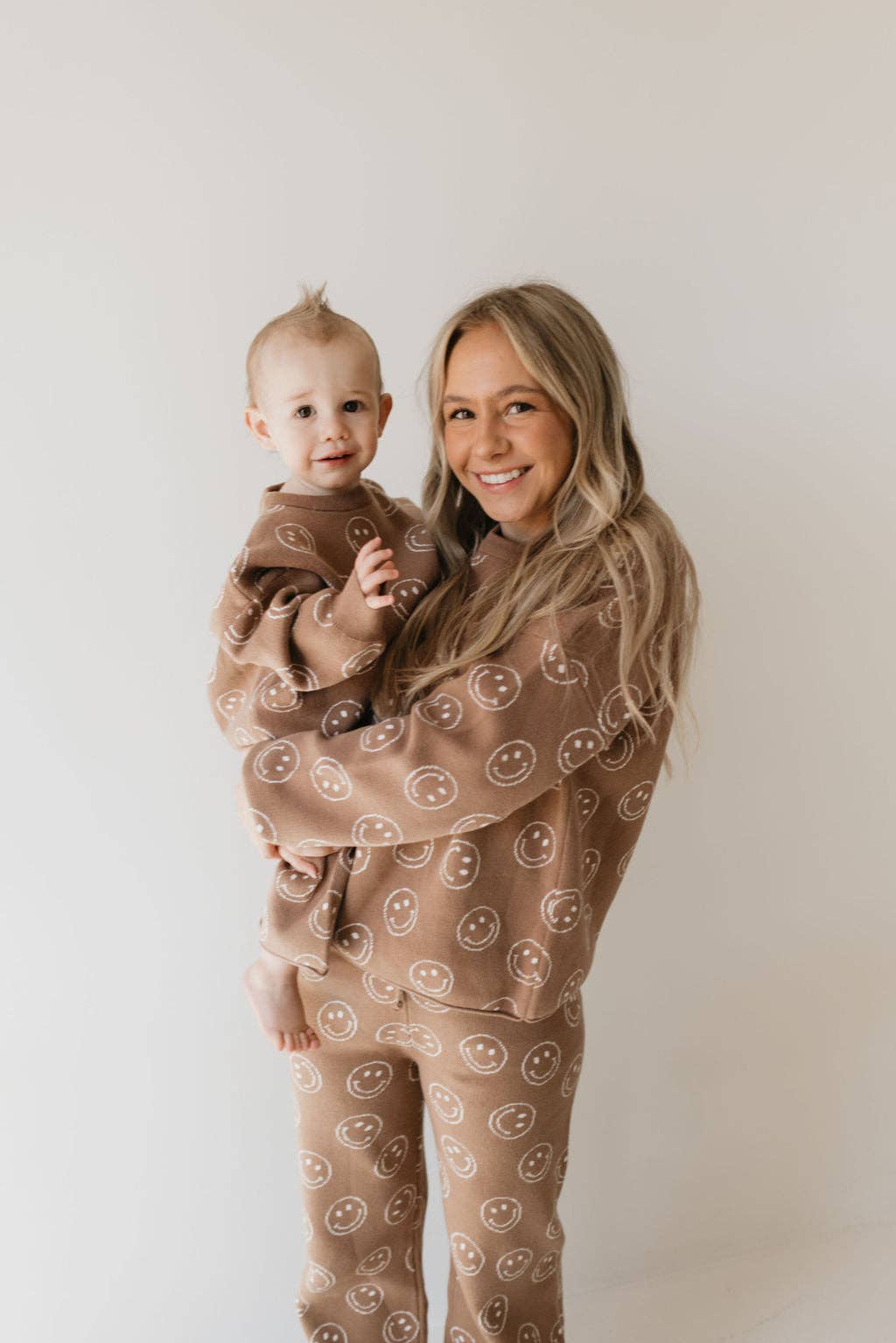 Forever French Baby - Knit Pant Set | Tan Just Smile