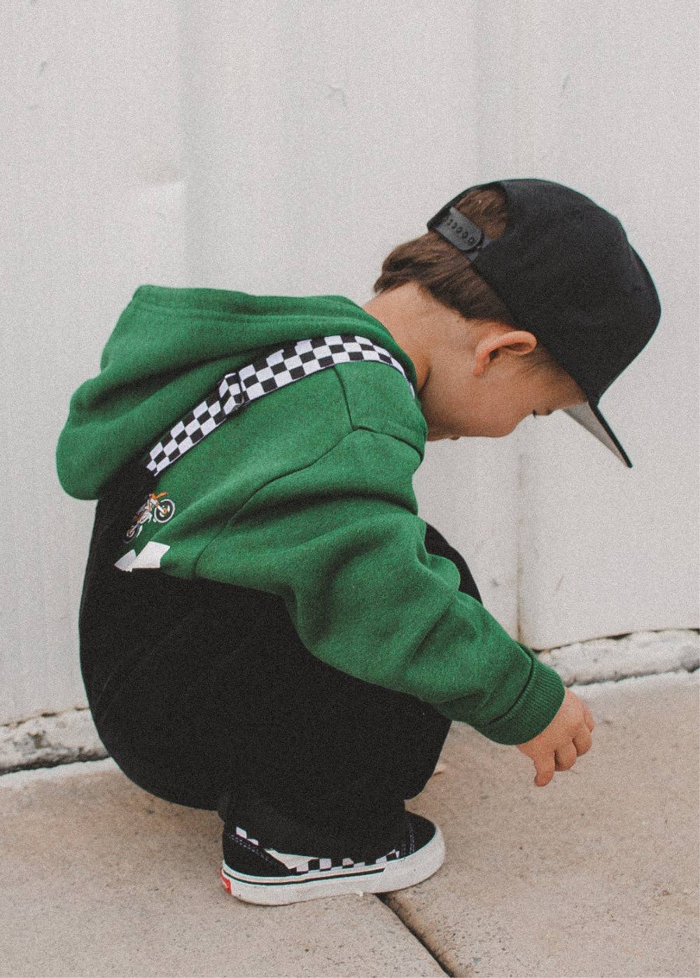 Little Trouble - Black Overalls