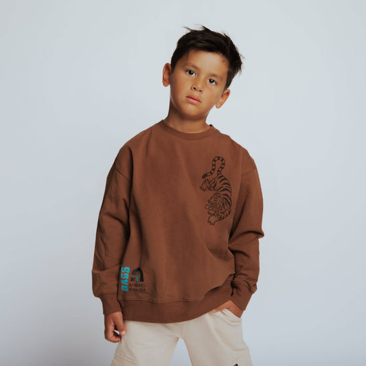 RAGS - Kids Sweatshirt - Tiger Style