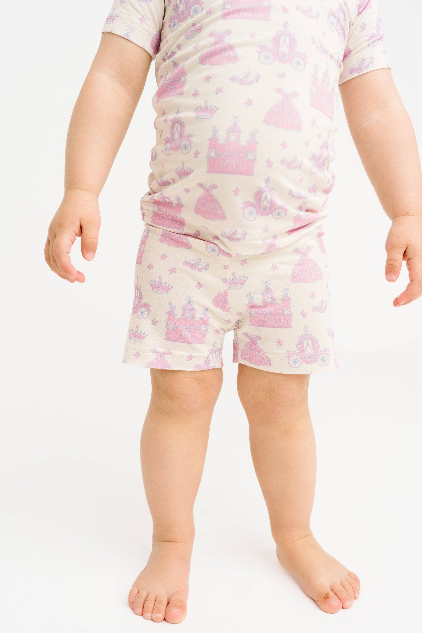 Little One Shop - Dreamy Fairytale Bamboo Shorts Set