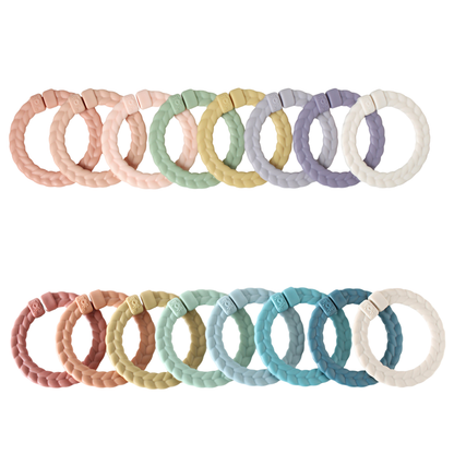 Itzy Ritzy - Bitzy Bespoke Itzy Rings™ Linking Ring Set: Rainbow