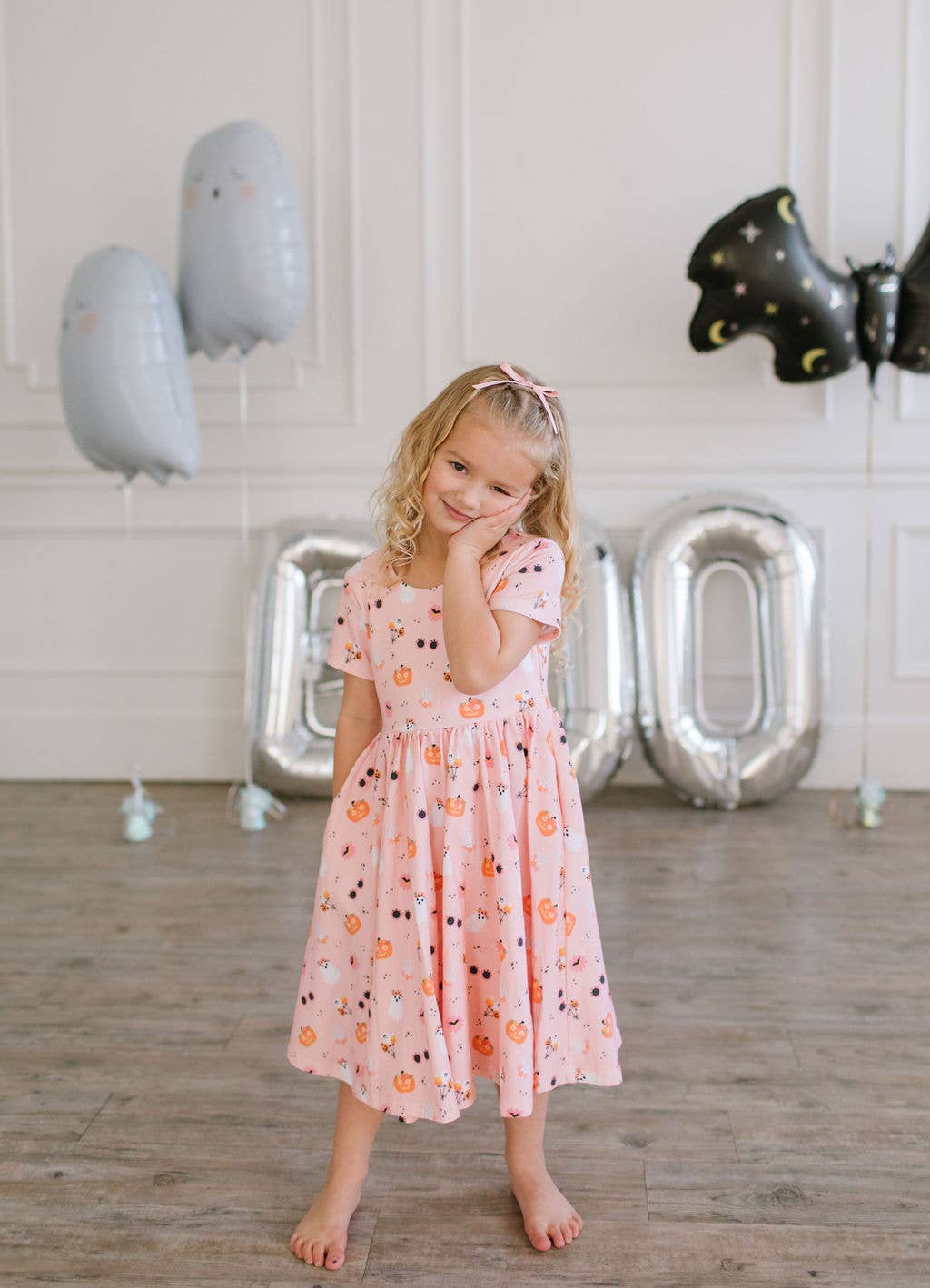Ollie Jay - Classic Twirl Dress in Hippie Halloween | Girls Dress