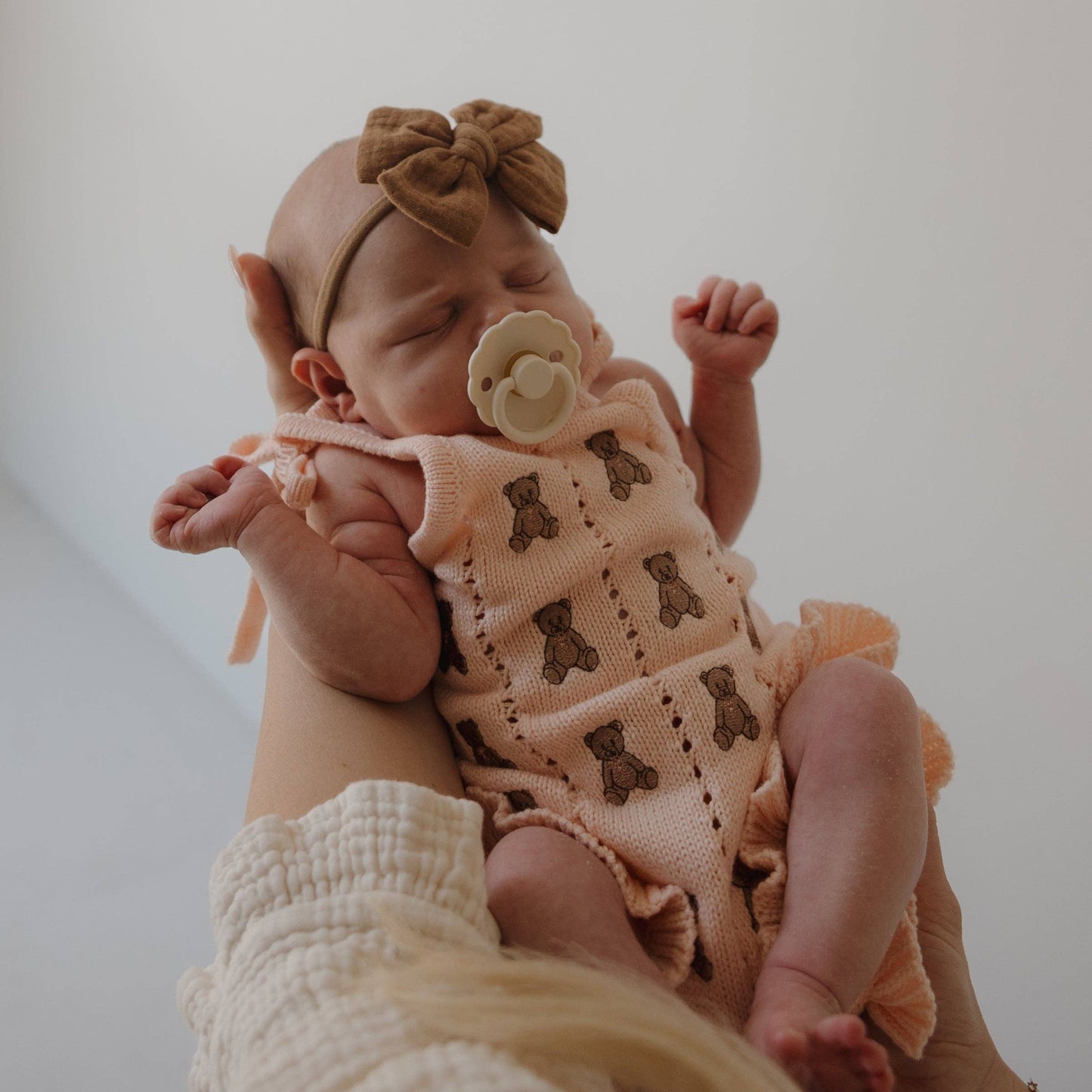 Forever French Baby - Knit Ruffle Romper | Lottie: 12-18 Months