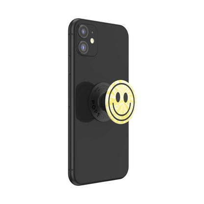 PopSockets - PopSockets Phone Grip - Tie Dye Smiley