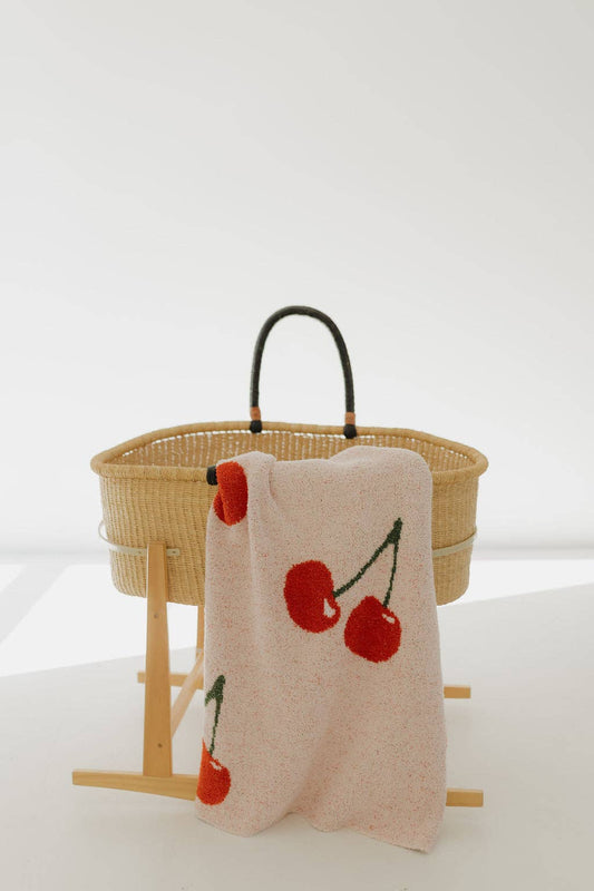 Forever French Baby - Plush Blanket | Cherry Orchard: Baby/Toddler 45x45