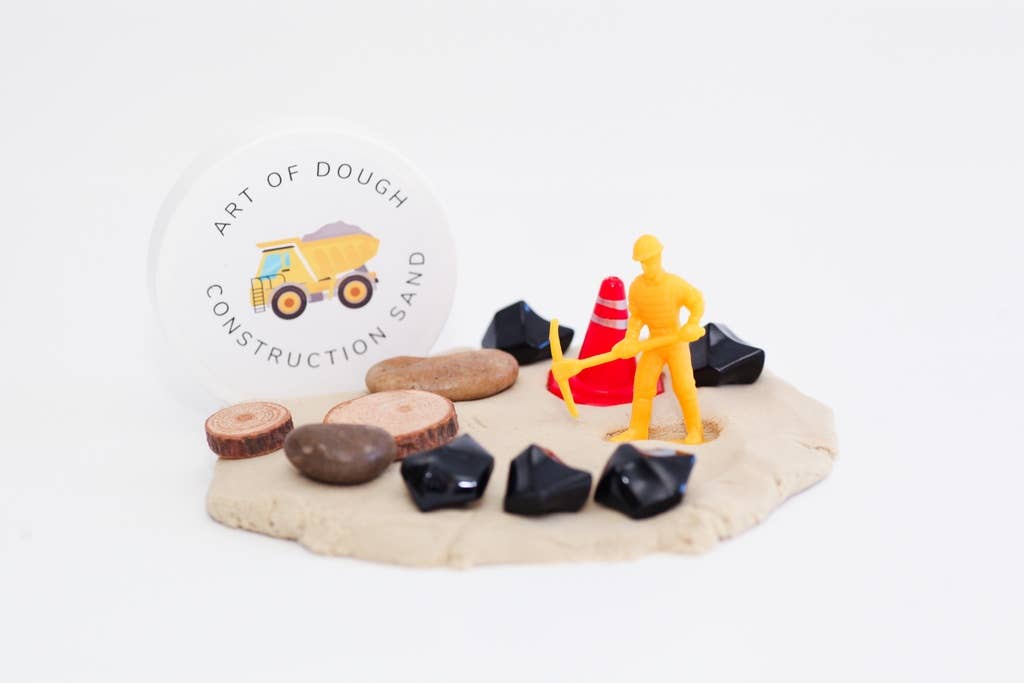 Art of Dough - Construction Sensory Jar