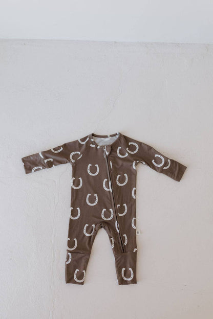 Forever French Baby - Bamboo Zip Pajamas | Giddy Up