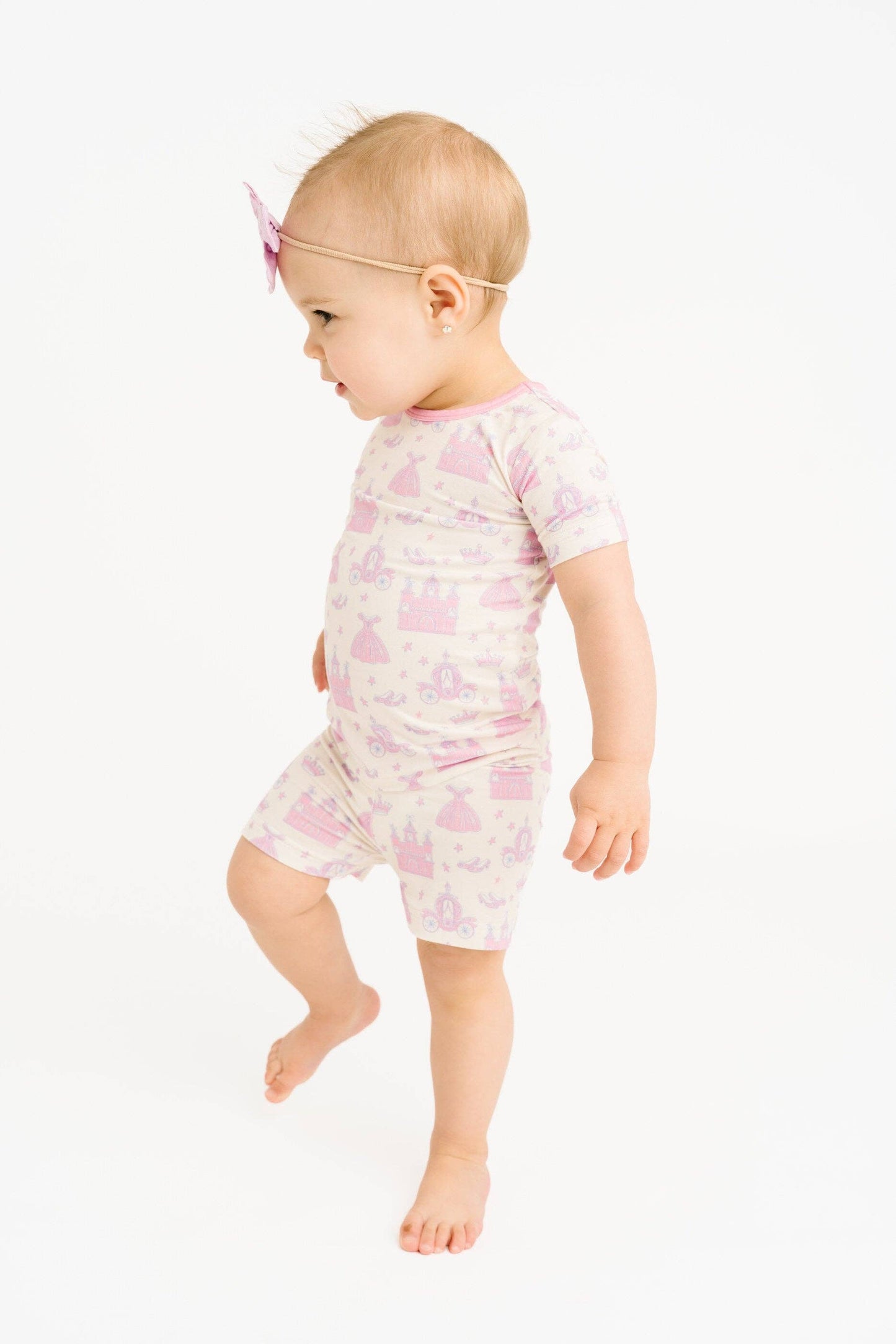 Little One Shop - Dreamy Fairytale Bamboo Shorts Set