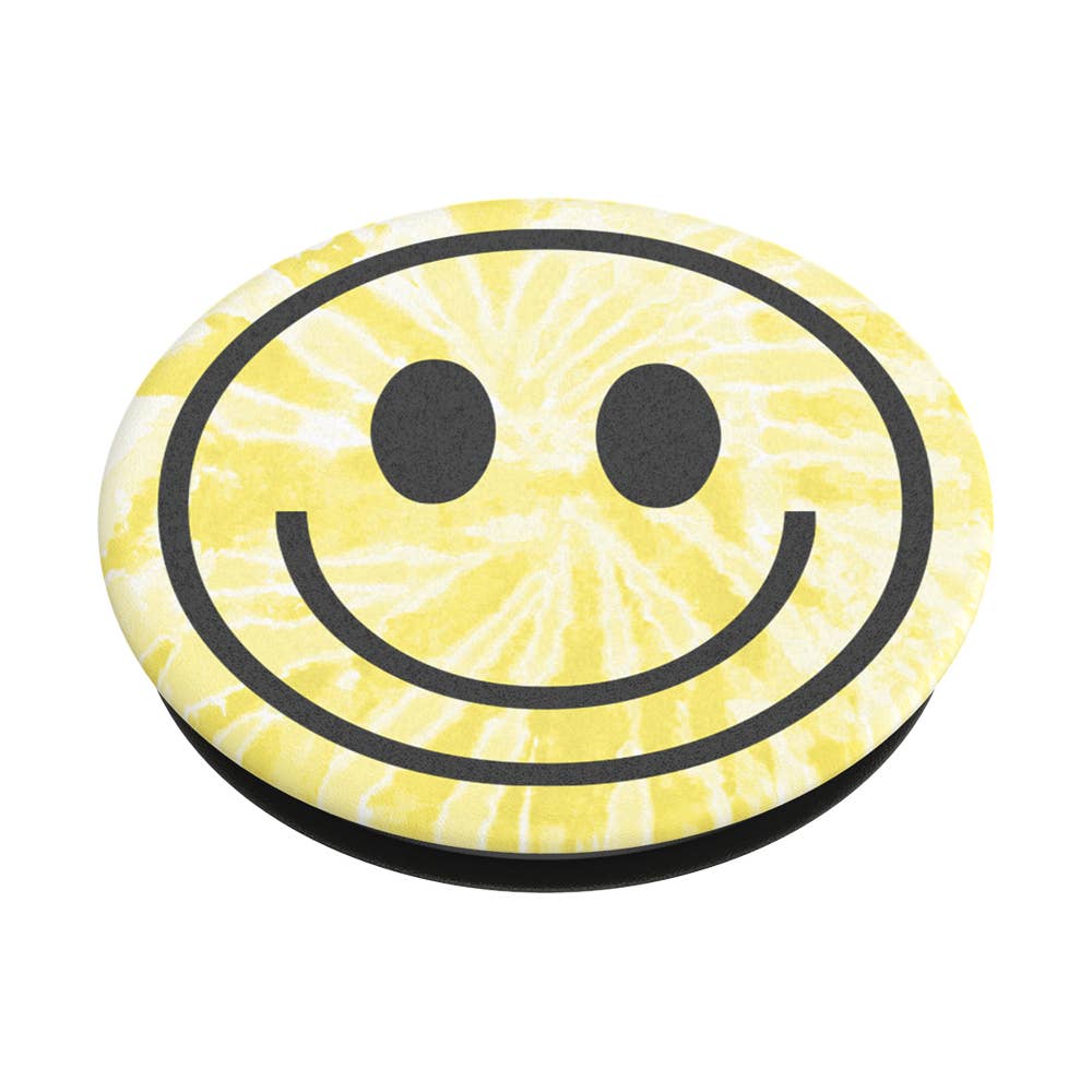 PopSockets - PopSockets Phone Grip - Tie Dye Smiley