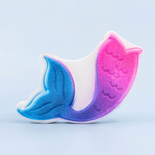 Luxiny Products - Luxurious Bath and Body - Bath Bomb | Hand Painted | Color Burst | Mermaid Tail