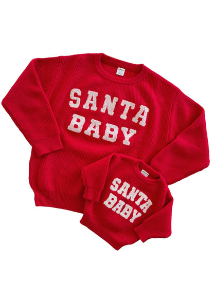 SpearmintLOVE - Knit Sweater, Santa Baby