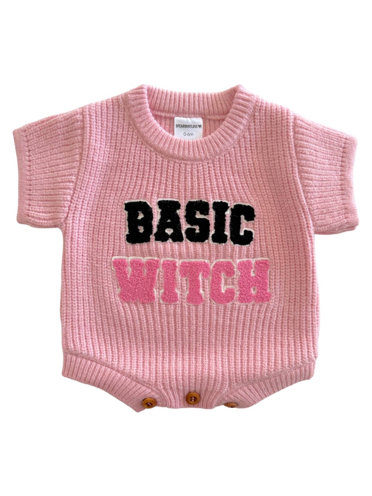 SpearmintLOVE - Sweater Romper, Basic Witch
