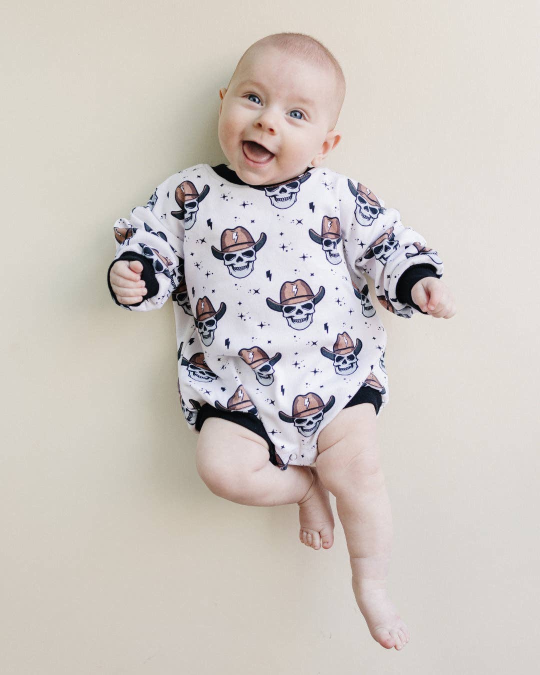 Lucky Panda Kids - Bubble Romper | Bolt Cowboy