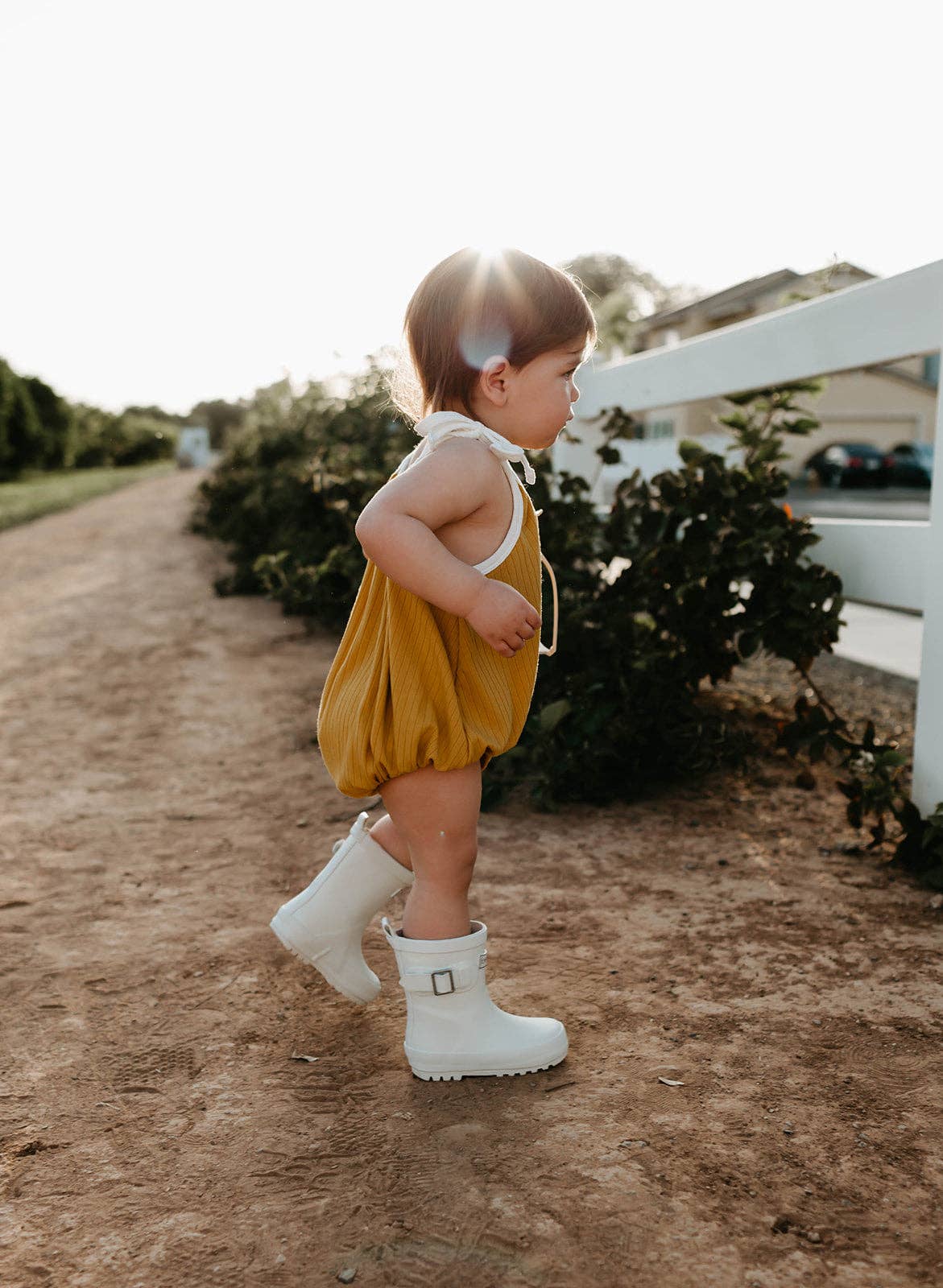 Forever French Baby - Rain Boots | Cream