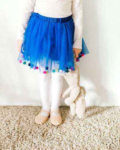 2Pcs Set | Pom Pom Tutu & Bow