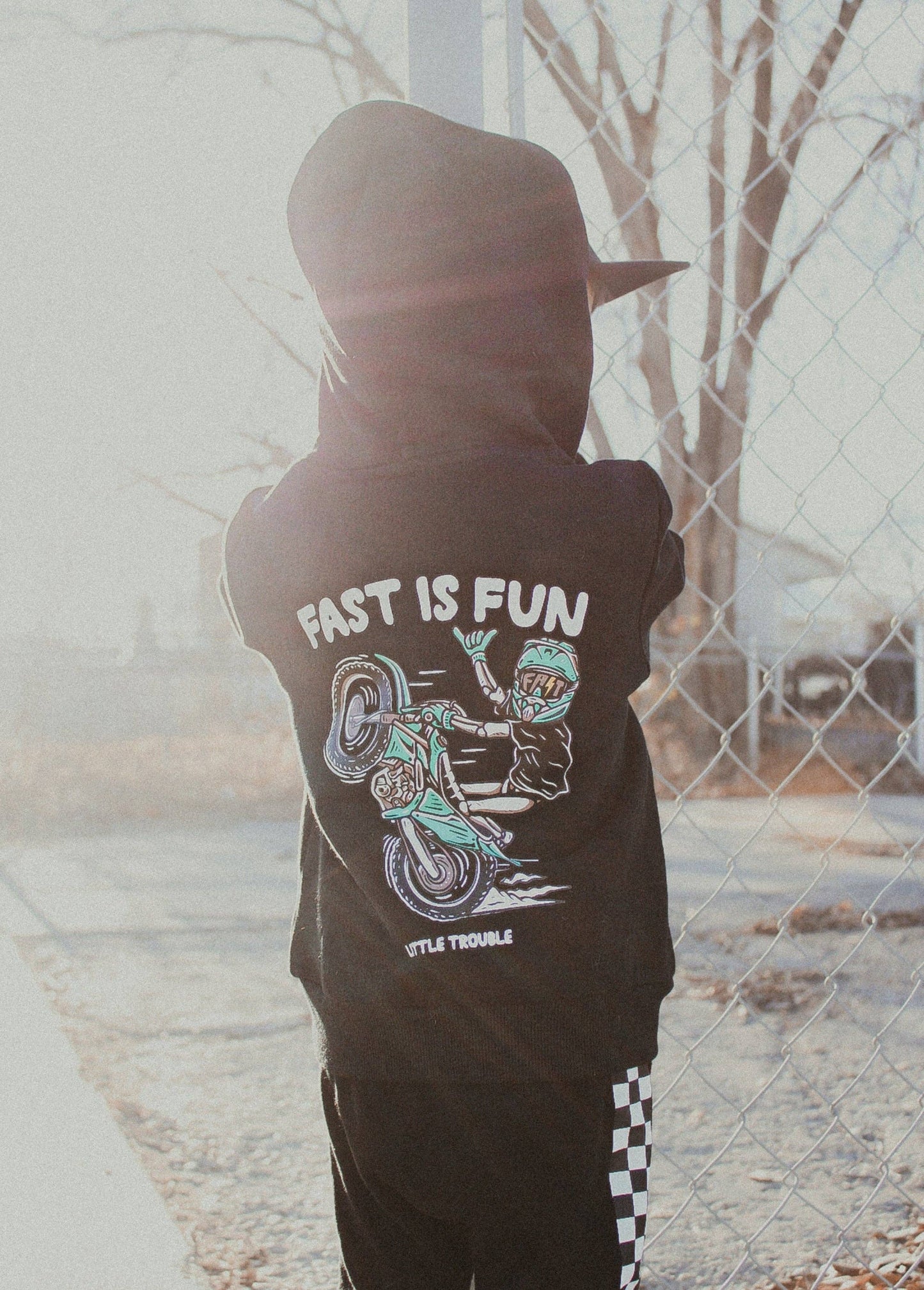 Little Trouble - Fast is Fun Hoodie