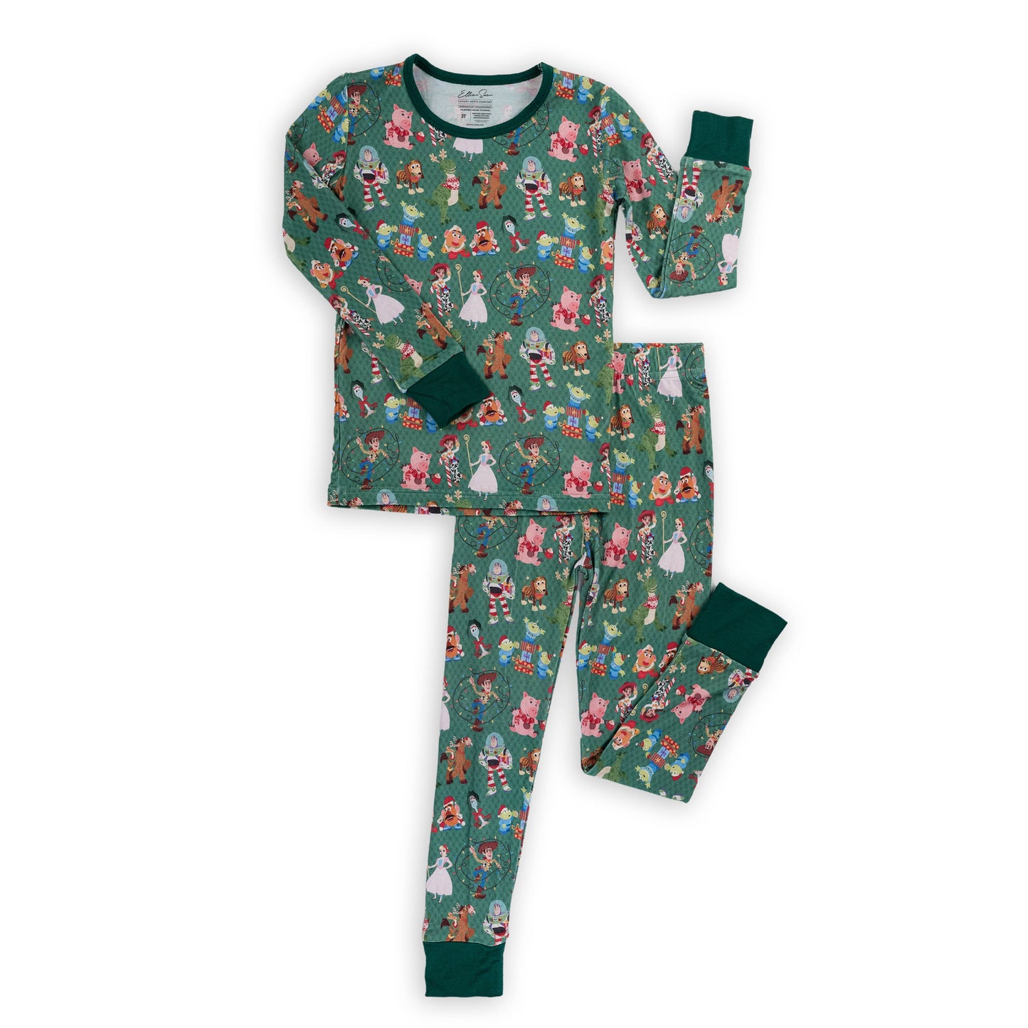 Toy Box Christmas Bamboo Pajama Set