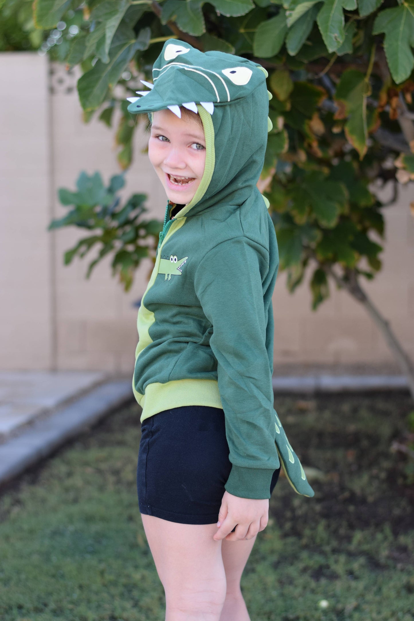 Alligator Spikes 3D Hoodie