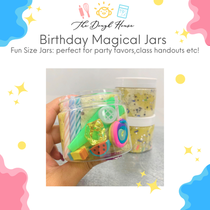 The Dough House - Fun Size Birthday Magical Jars