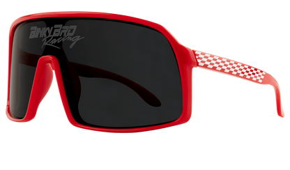 BinkyBro - Monteverde Racing (Crimson) Sunglasses: Red / Monteverde
