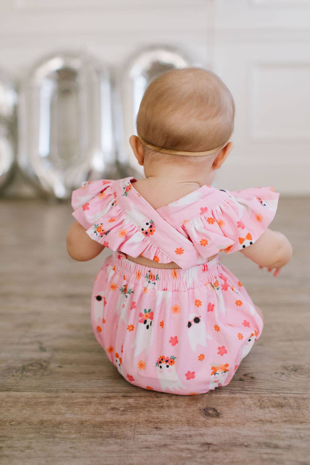 Ollie Jay - Emmy Bubble in Floral Ghost | Baby Bubble