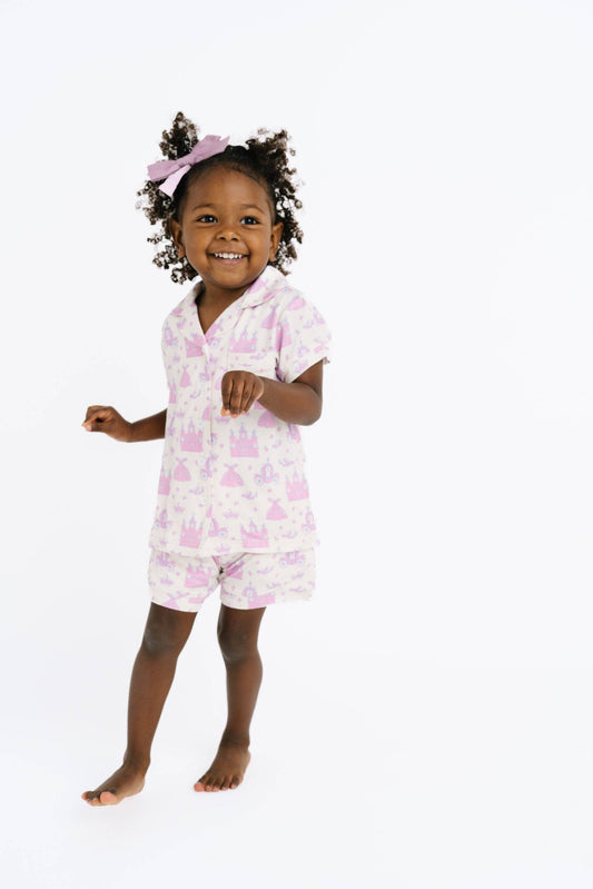 Dreamy Fairytale - Bamboo Short Button Up Set