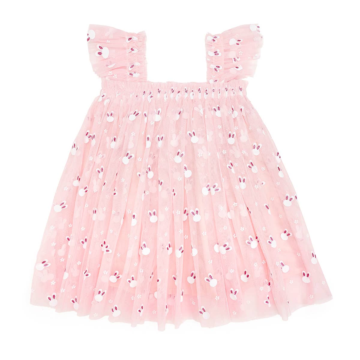 Sweet Wink - Little Bunny Easter Tulle Dress