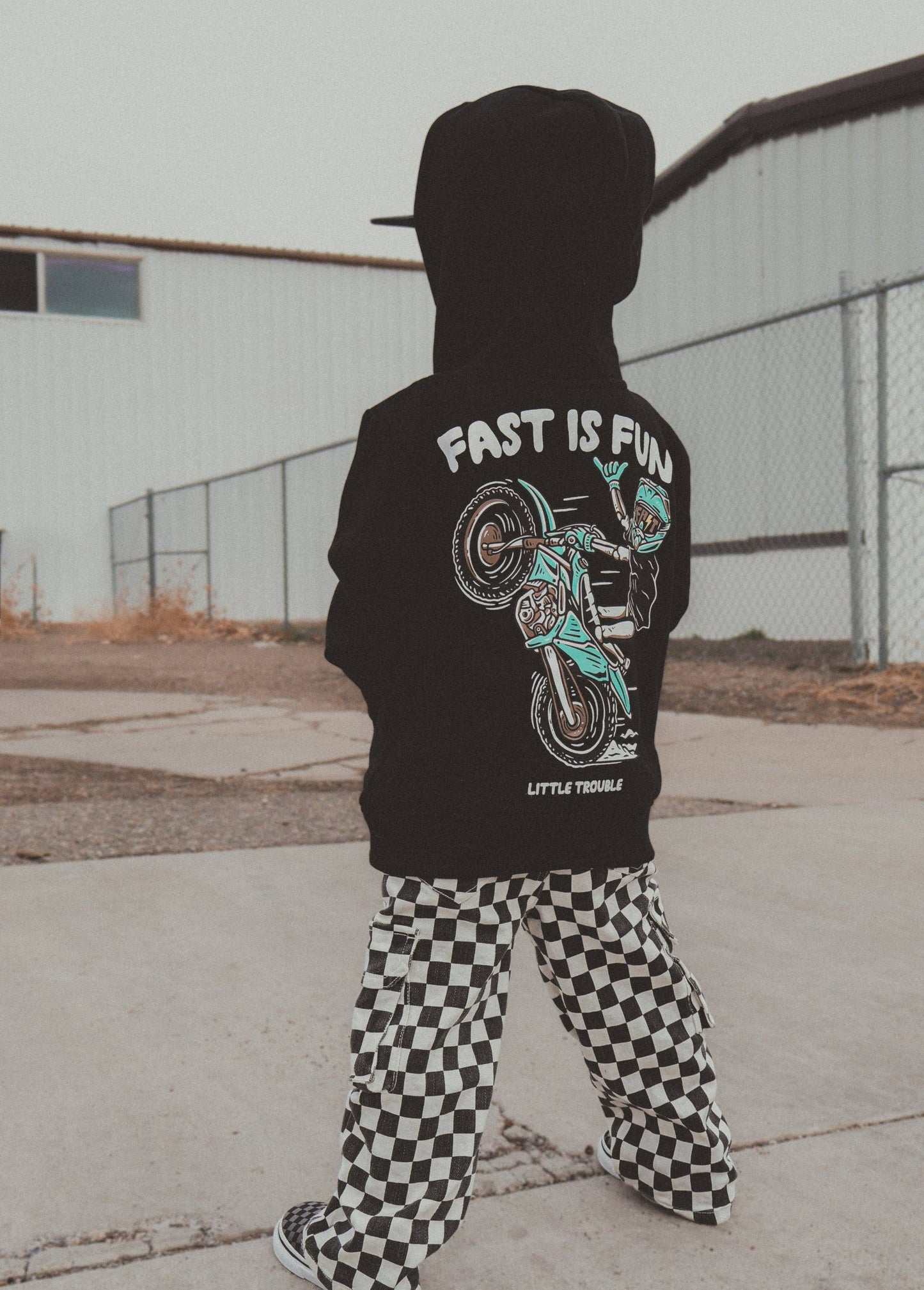 Little Trouble - Fast is Fun Hoodie