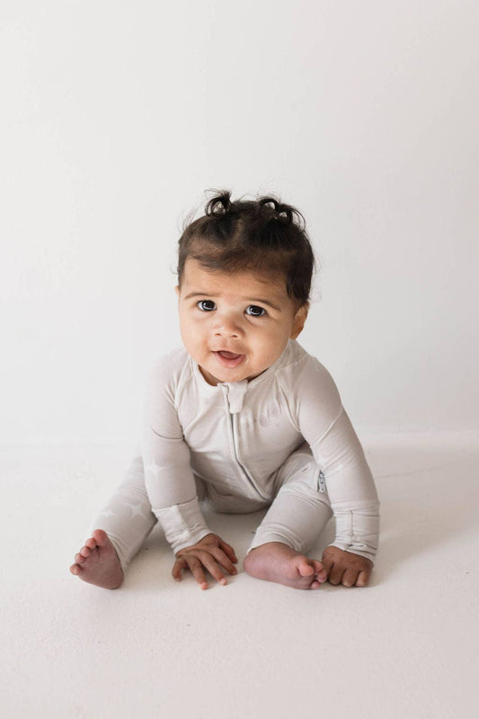 Forever French Baby - Bamboo Zip Pajamas | Sparkle! | ff club