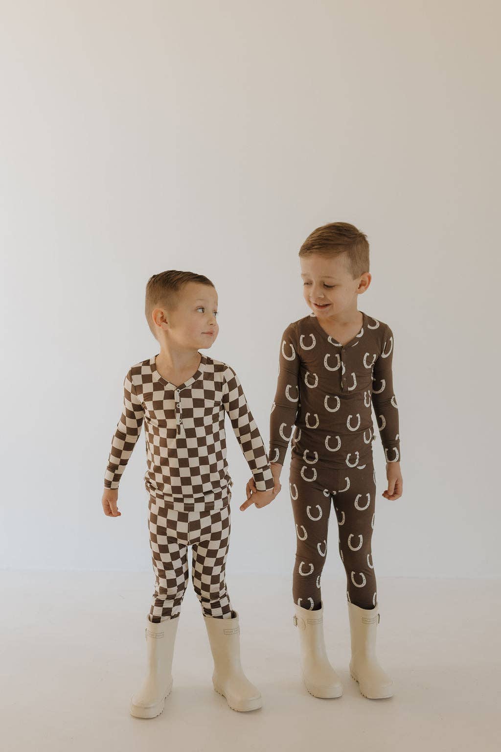 Forever French Baby - Bamboo Two Piece Pajamas | Giddy Up: 2/3 Years