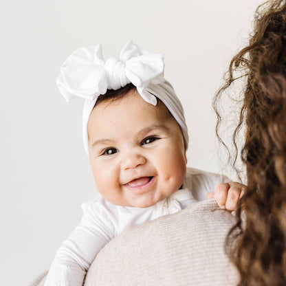 Baby Bling Bows - FAB-BOW-LOUS®: white