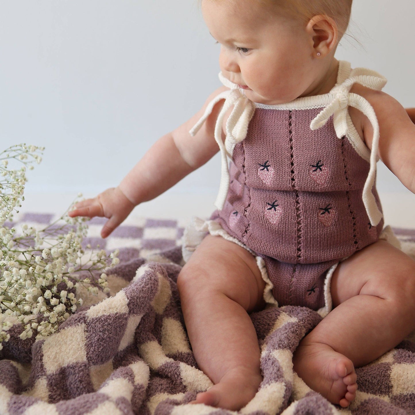 Forever French Baby - Knit Ruffle Romper | Matilda