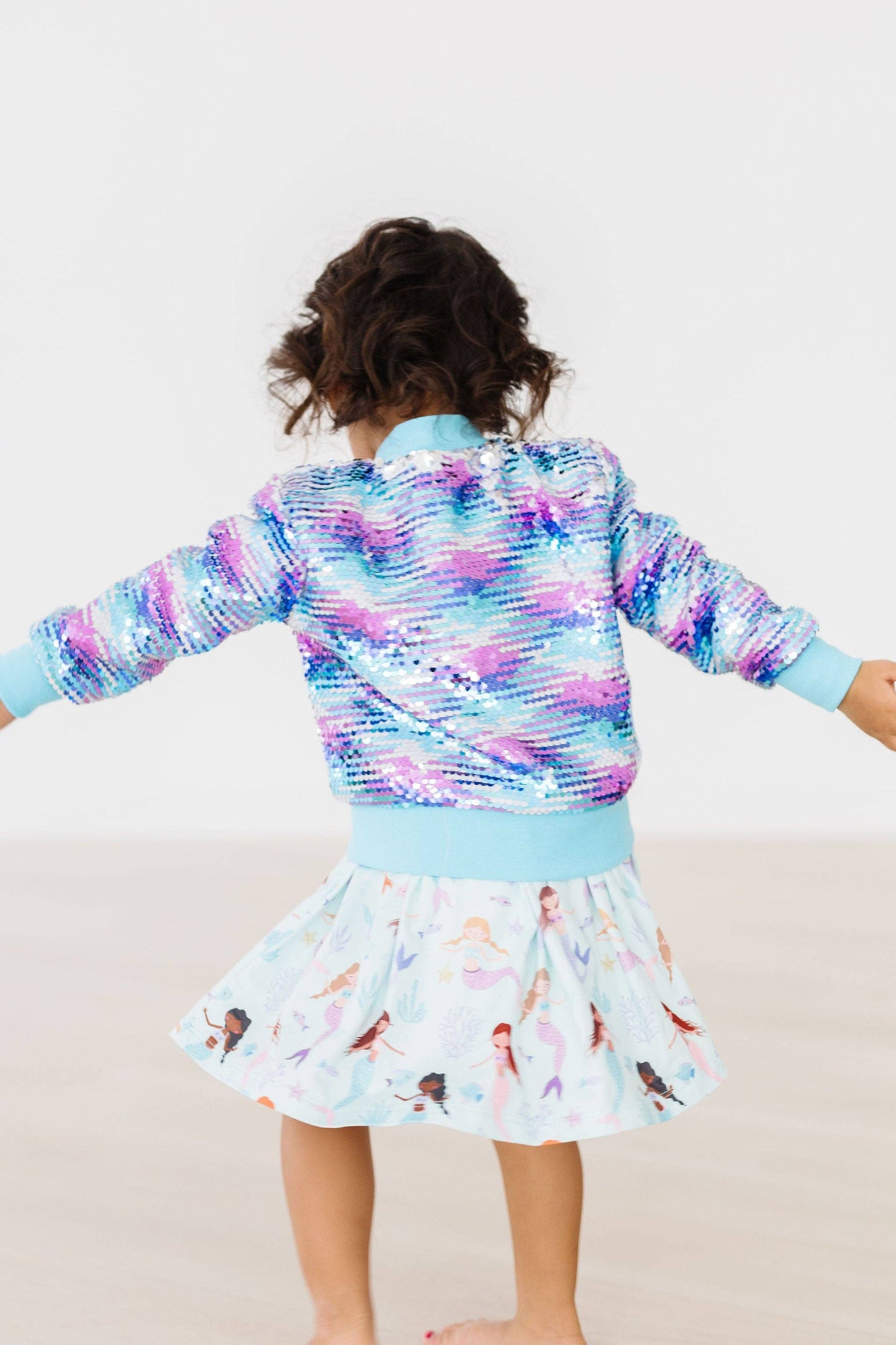 Mila & Rose - Mermaid Flip Sequin Jacket: 2T