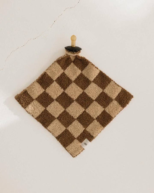 Forever French Baby - Brown Sugar Checkerboard  | Lovey