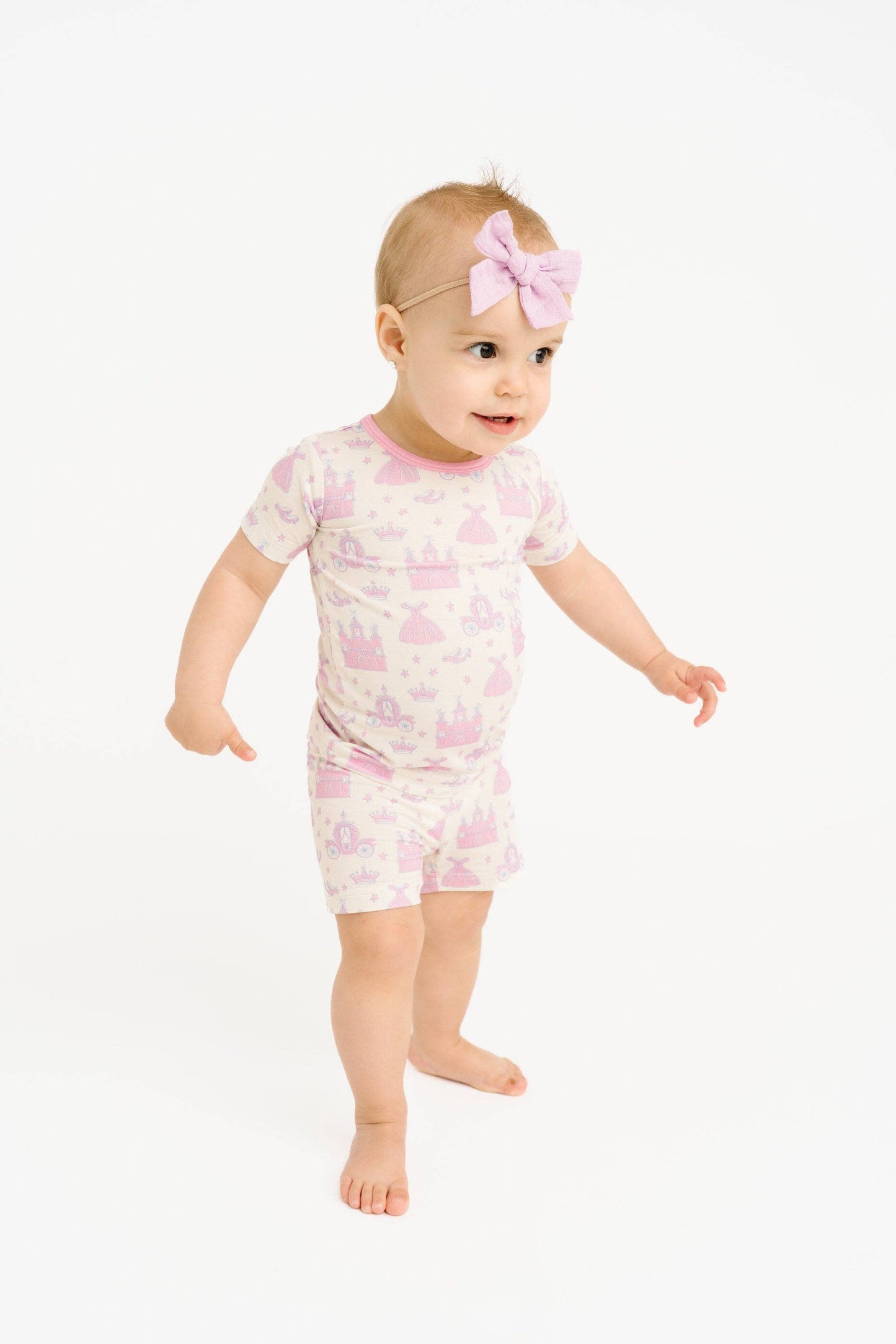 Little One Shop - Dreamy Fairytale Bamboo Shorts Set