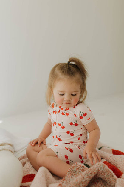 Forever French Baby - Plush Blanket | Cherry Orchard: Baby/Toddler 45x45
