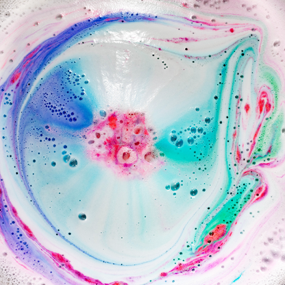 Luxiny Products - Luxurious Bath and Body - Bath Bomb Hand Painted Color Burst - Sea Shell - Spring B